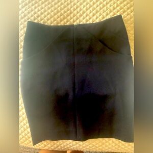 DVF black skirt with pockets size 0